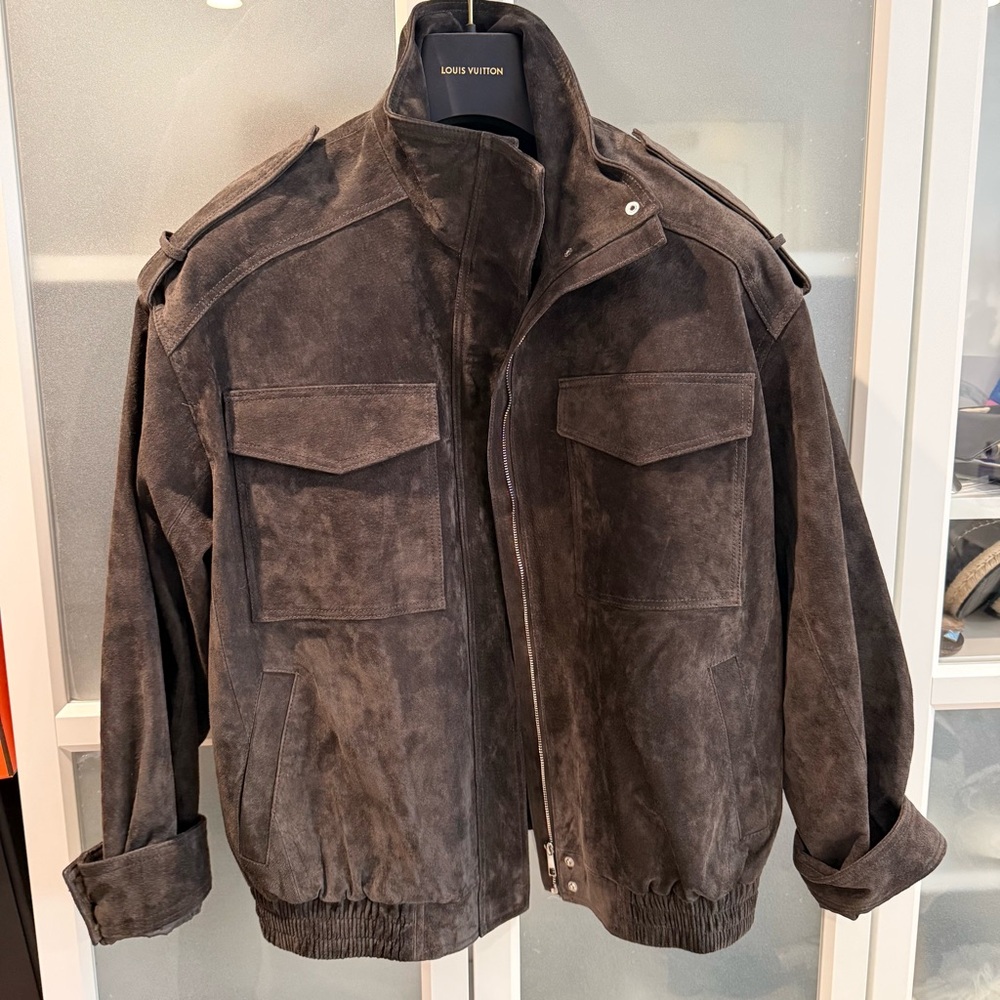 NWOT ZARA Suede Jacket S